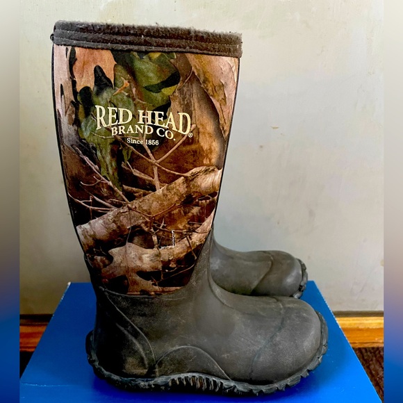 Kids Redhead Rubber/Mud Boots - Size 12 - Picture 3 of 4